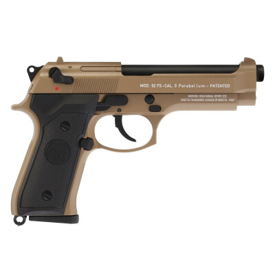 SA Beretta Mod.92, 6mm, Gas, 1,3 Joule Desert Tan - SA-Beretta-Mod.92- 6mm- Gas-1,3-Joule-Desert-Tan