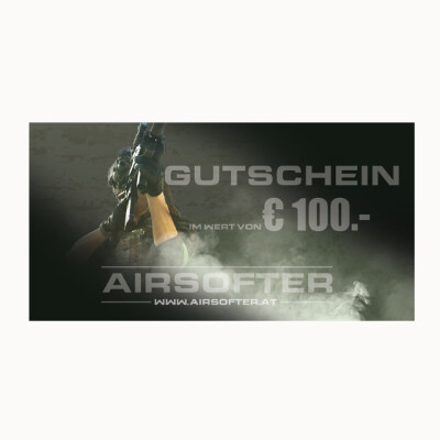 Airsofter Gutschein 50€/100€ - Airsofter-Gutschein-50€/100€