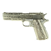 M1911 Etched Full Metal GBB Silver WE