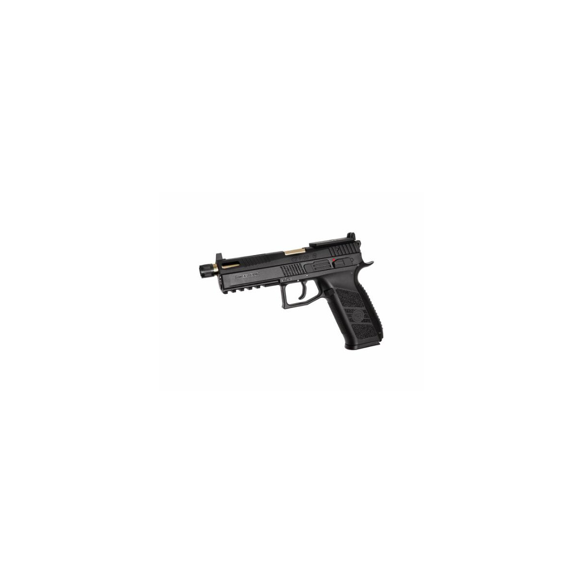 Airsoftpistol, GBB, CO2, MS, CZ P-09-OR incl case