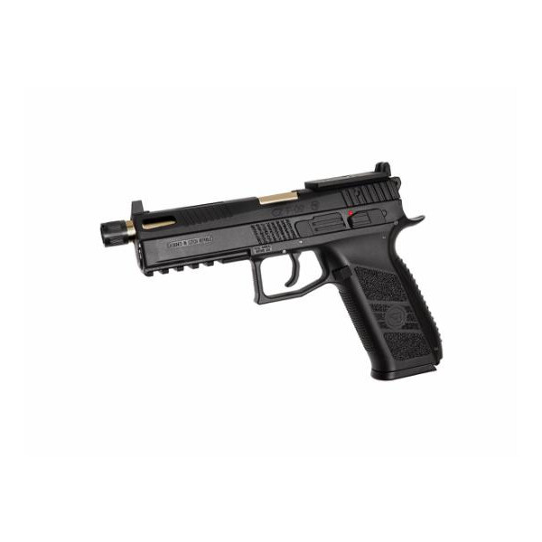 Airsoftpistol, GBB, CO2, MS, CZ P-09-OR incl case
