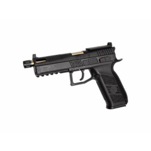 Airsoftpistol, GBB, CO2, MS, CZ P-09-OR incl case