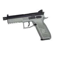 AirsoftPistol, GBB, MS, CZ P-09, Urban GY