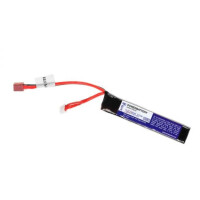 LiPo 7.4V 1100mAh 20C Stock Tube Type T-Plug (Pirate Arms)
