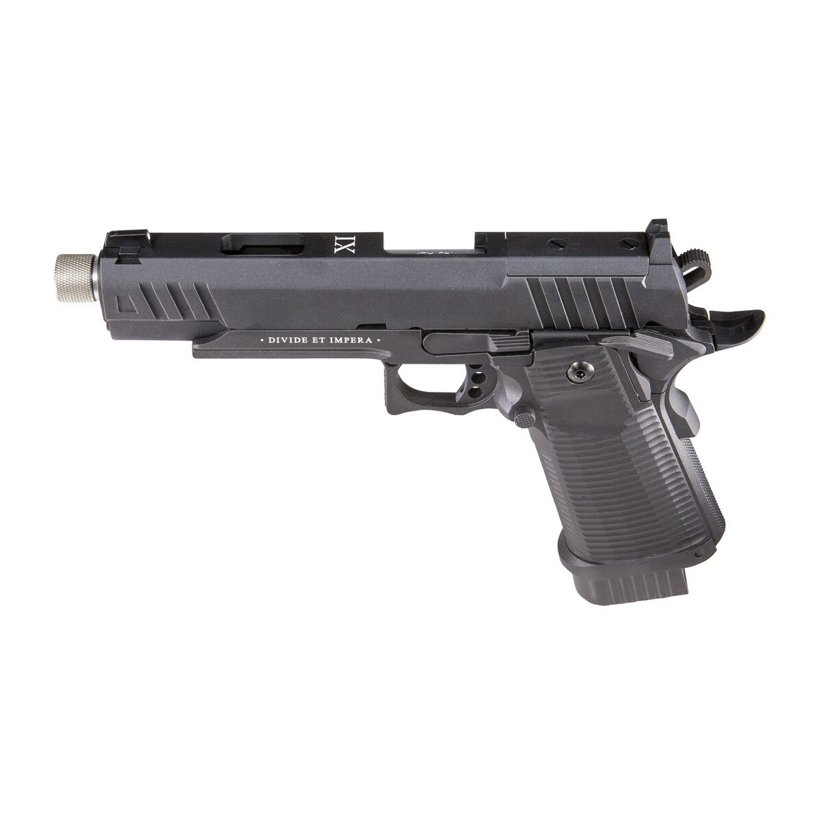 SECUTOR ARMS LUDUS XI SILVER CO2 BLOW BACK PISTOL