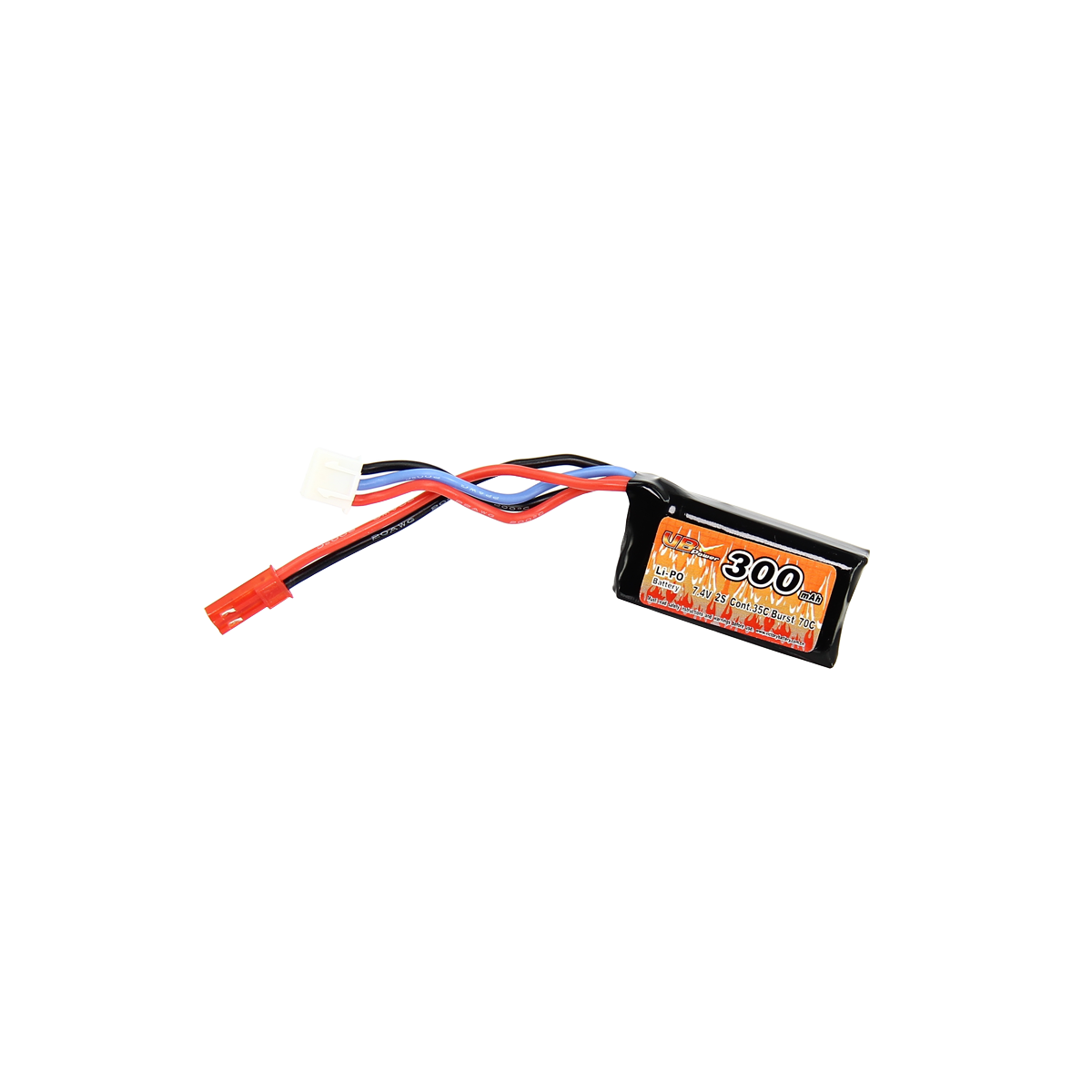 VB Power Lipo 7.4V 300mAh 35C/70C for HPA