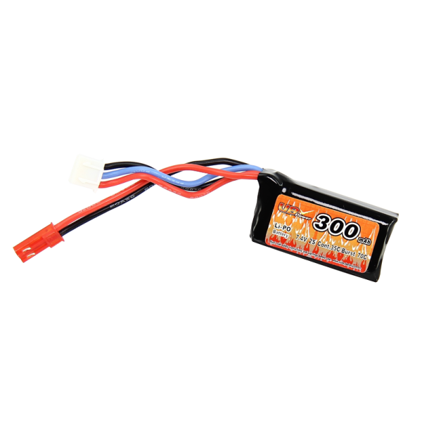 Lipo 7.4V 300mAh 35C/70C for HPA