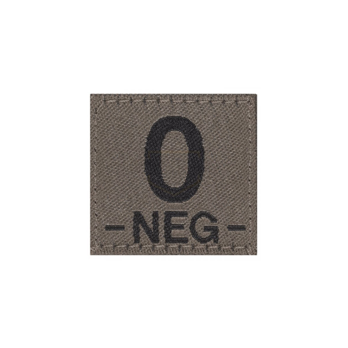 0 Neg Bloodgroup Patch RAL7013