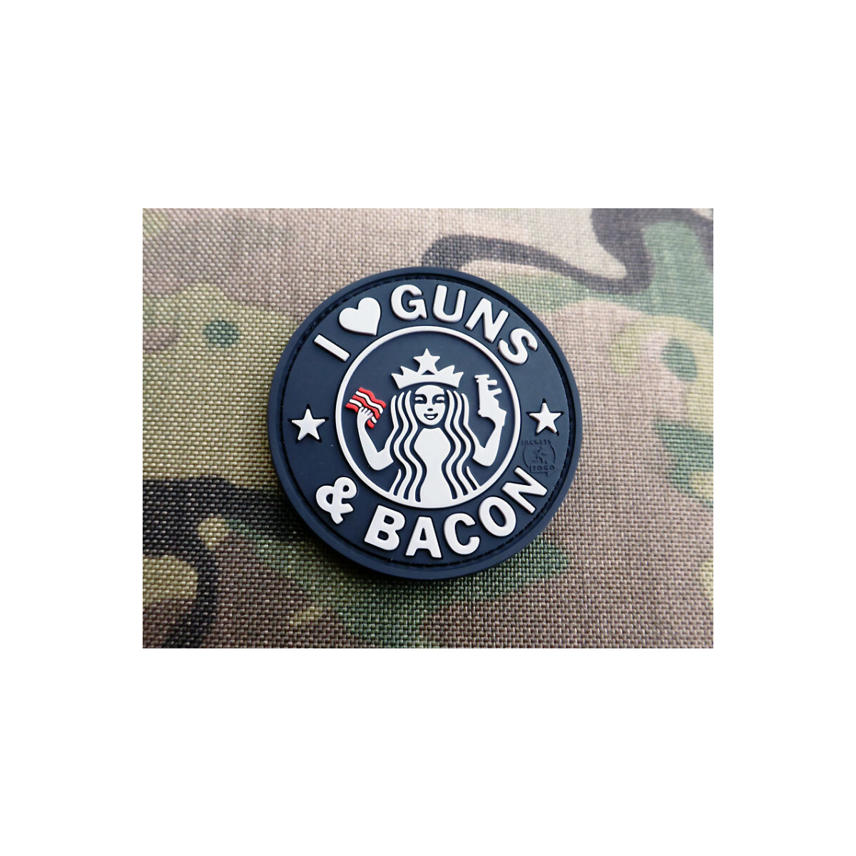 Guns and Bacon Rubber Patch SWAT