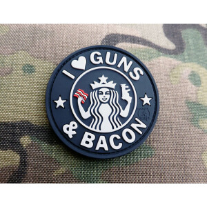 Guns and Bacon Rubber Patch SWAT
