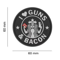 Guns and Bacon Rubber Patch SWAT