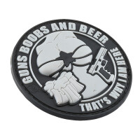 Guns Boobs and Beer Rubber Patch