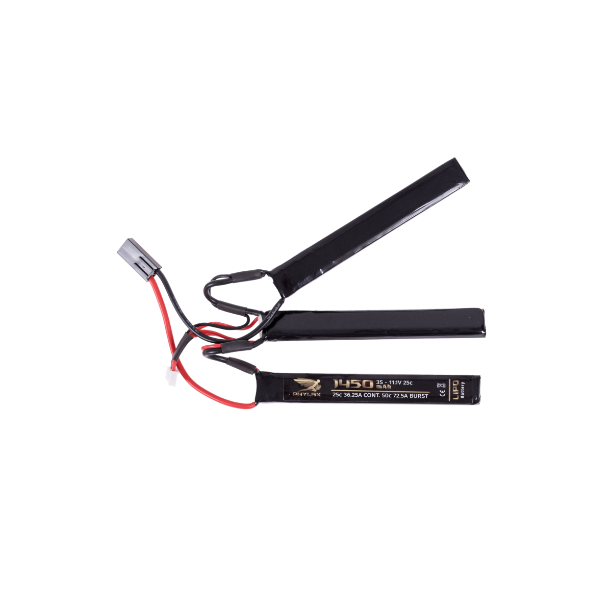 Phylax 11,1V Triple Lipo Akku 1.450mAh 2 box