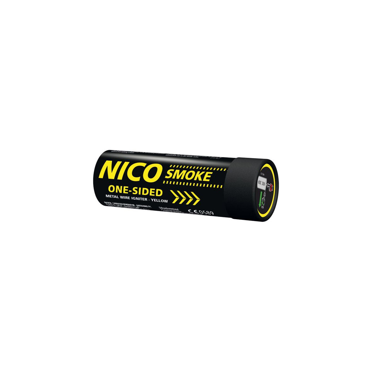 Nico Smoke Wire Pull Rauchgranate Gelb