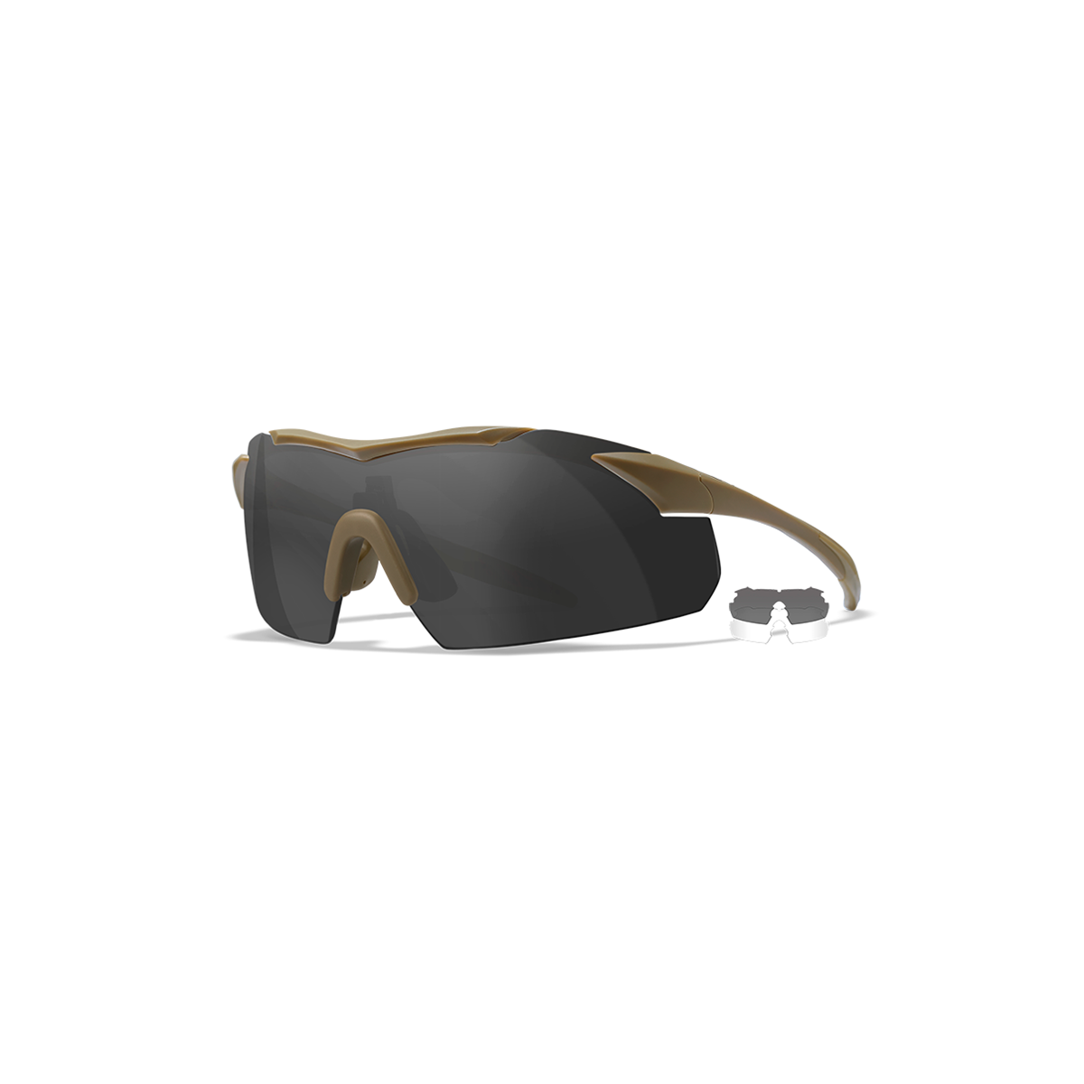 Wileyx Vapor 2.5 Grau/Clear Tan Frame