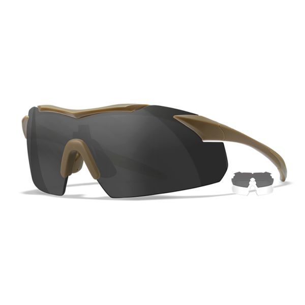 Wileyx Vapor 2.5 Grau/Clear Tan Frame