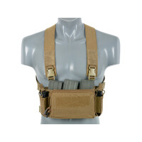 Micro Multi-Mission Chest Rig Coyote Brown (EM)