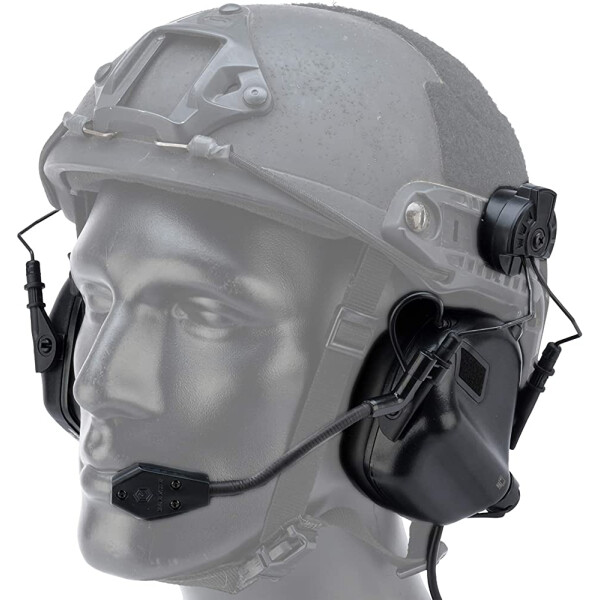 M32H Tactical Communication Hearing Protector FAST Black