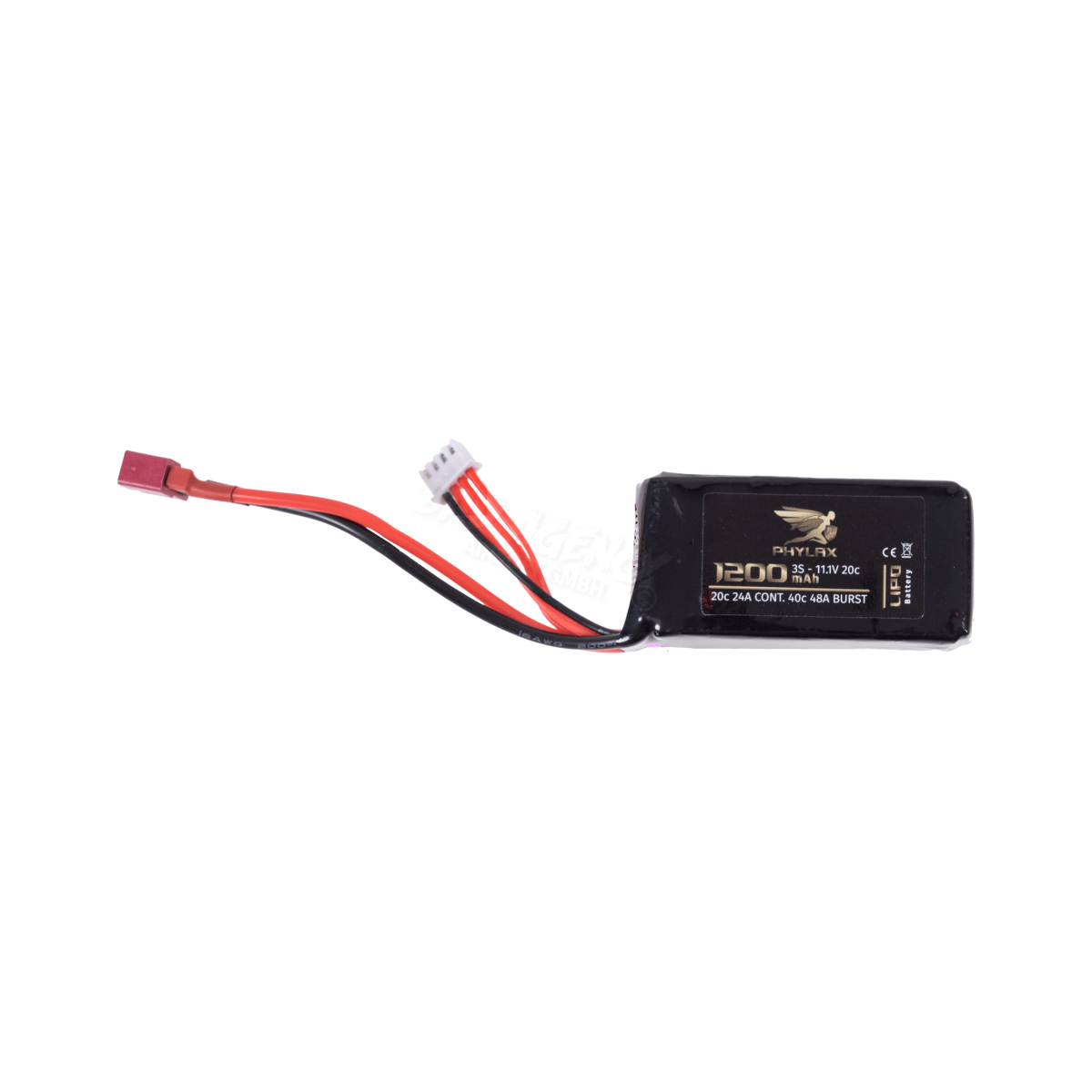 Phylax Dean 11,1V PEQ Lipo Akku 1.200mAh 20C