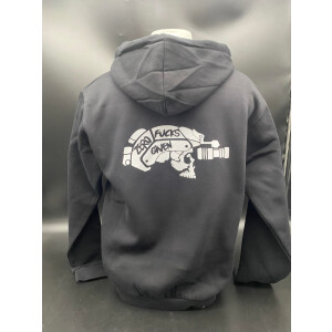 Airsofter Sweatjacke "Zero Fucks Given" M