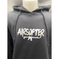Airsofter Hoodie "Zero Fucks Given" XL
