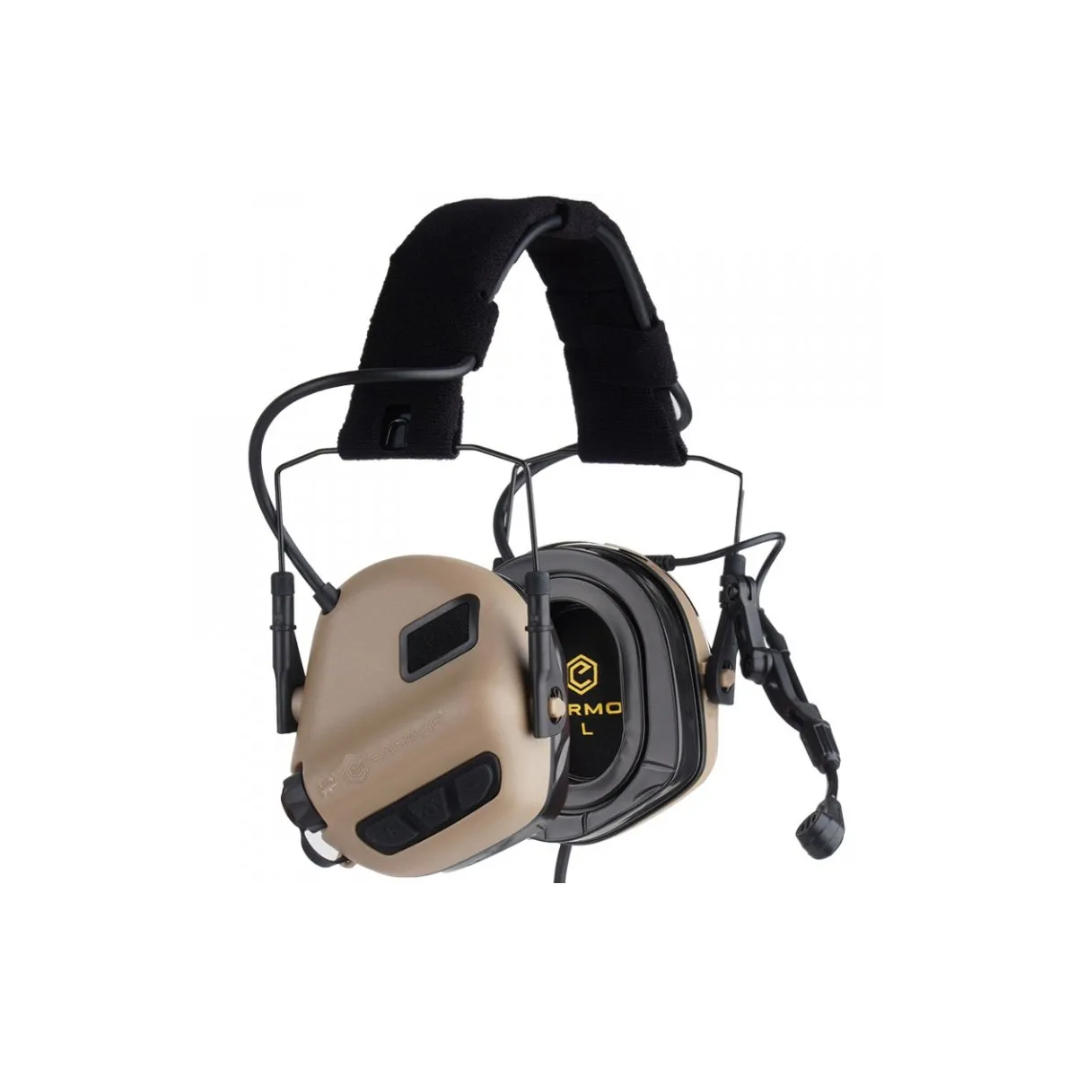 M32 Tactical Communication Hearing Protector Coyote (Earmor)