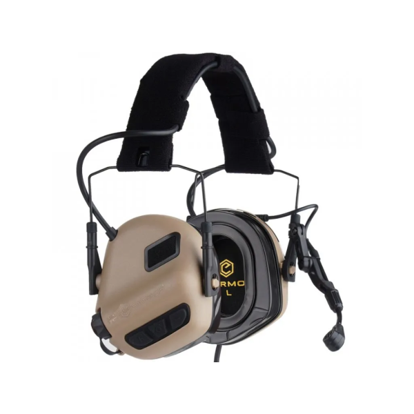 M32 Tactical Communication Hearing Protector Coyote (Earmor)