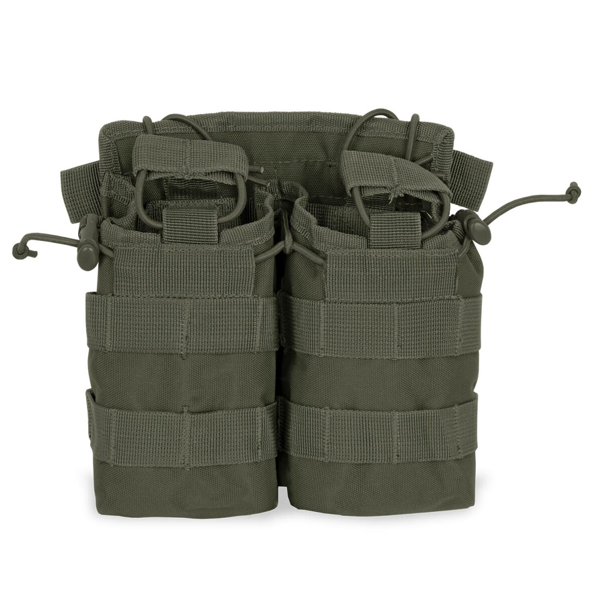 Mil-Tec MAG.TASCHE OPEN TOP DOUBLE OLIV box