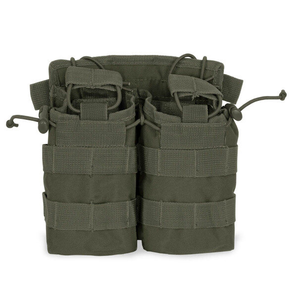 Mil-Tec MAG.TASCHE OPEN TOP DOUBLE OLIV