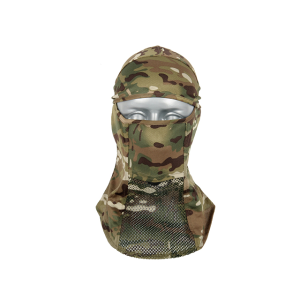 Balaclava with a protective mask - Multicam