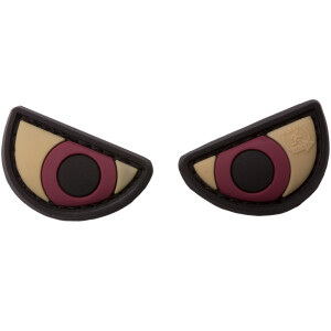 Angry Eyes Rubber Patch