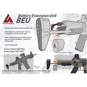 BEU Battery Extension Unit Krytac Trident