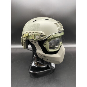 Tactical Helmet Set green