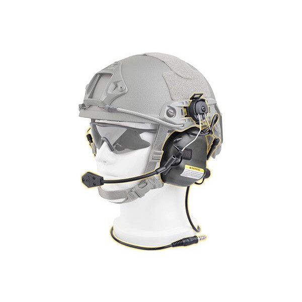 M32H Tactical Communication Hearing Protector FAST, grau (Earmor)