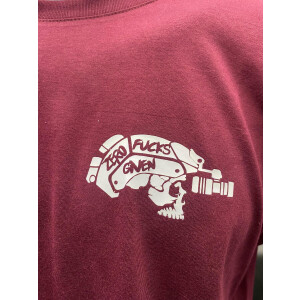 Airsofter Shirt Red "Zero Fucks Given" XXL "Range Day Edition"