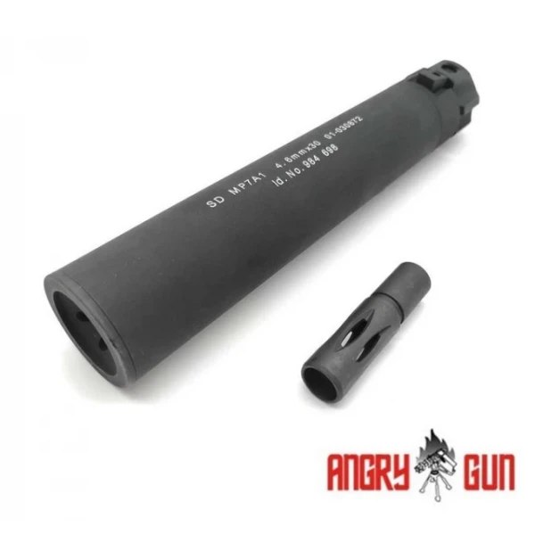 AngryGun MP7 Gas Blow Back QD Dummy Silencer - Marui