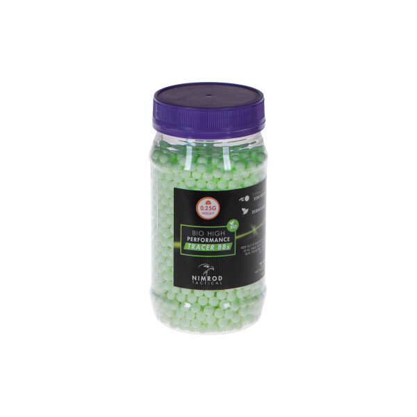 Nimrod Bio 0.20g Tracer Professional Performance Airsoft BBs 2000rds