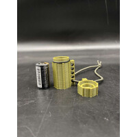 CRIZ3 - Modular Battery Case V3 Olive (für CR123)