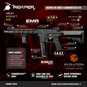 Evolution Reaper M EMR A Carbontech SET