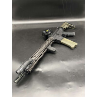 Airsofter One of One E&C M4 SOPMOD Block 2 12 Inch QR 1.0 EGV, Dark Earth