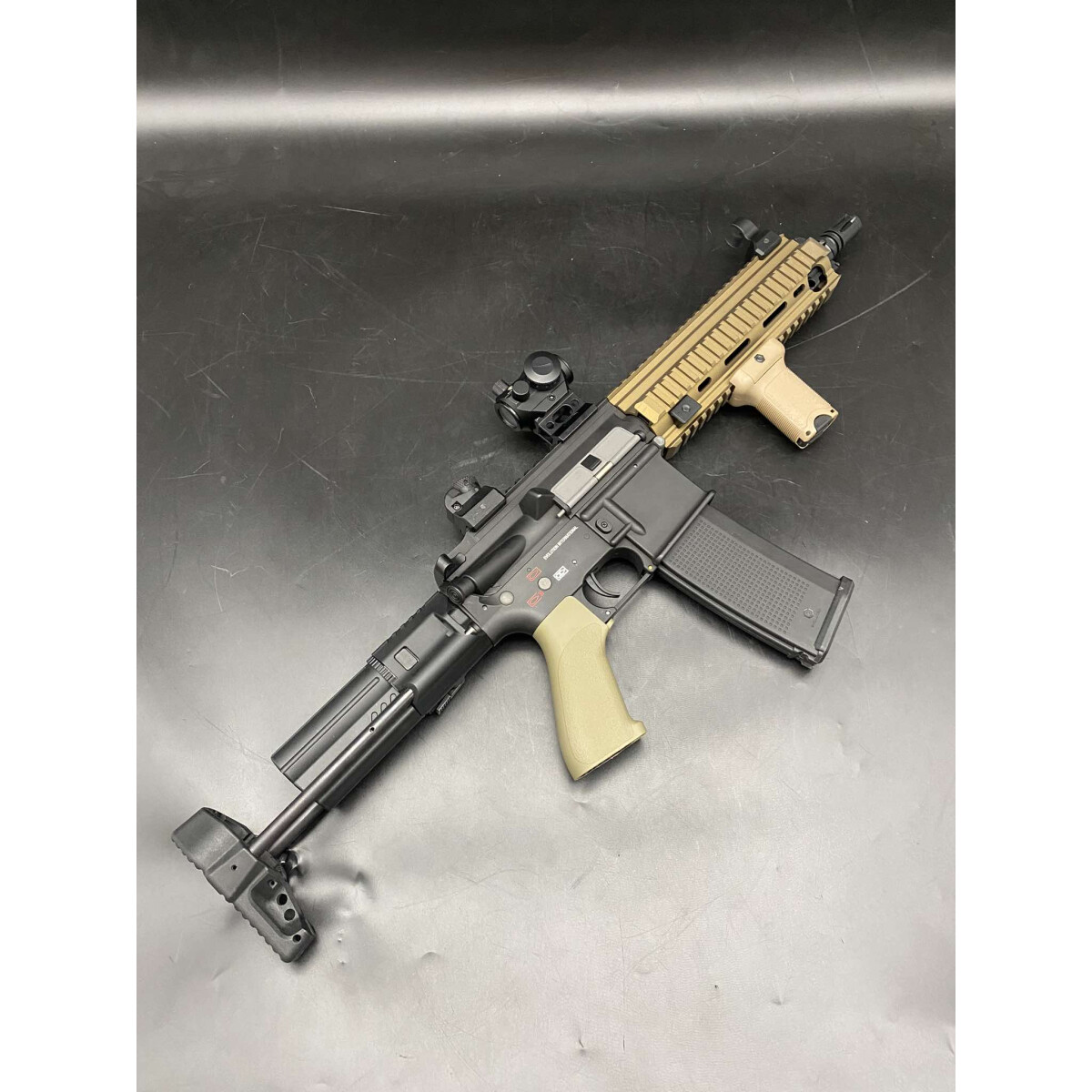 Airsofter One of One Evolution E-416 ETS CQB, dualtone