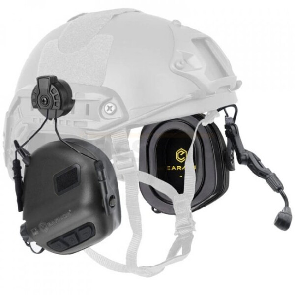 M32H Plus Tactical Hearing Protection Helmet Version Black (Earmor)