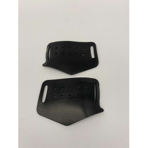 JT Elite Old School Earpieces Rubber, Black