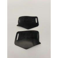 JT Elite Old School Earpieces Rubber, Black