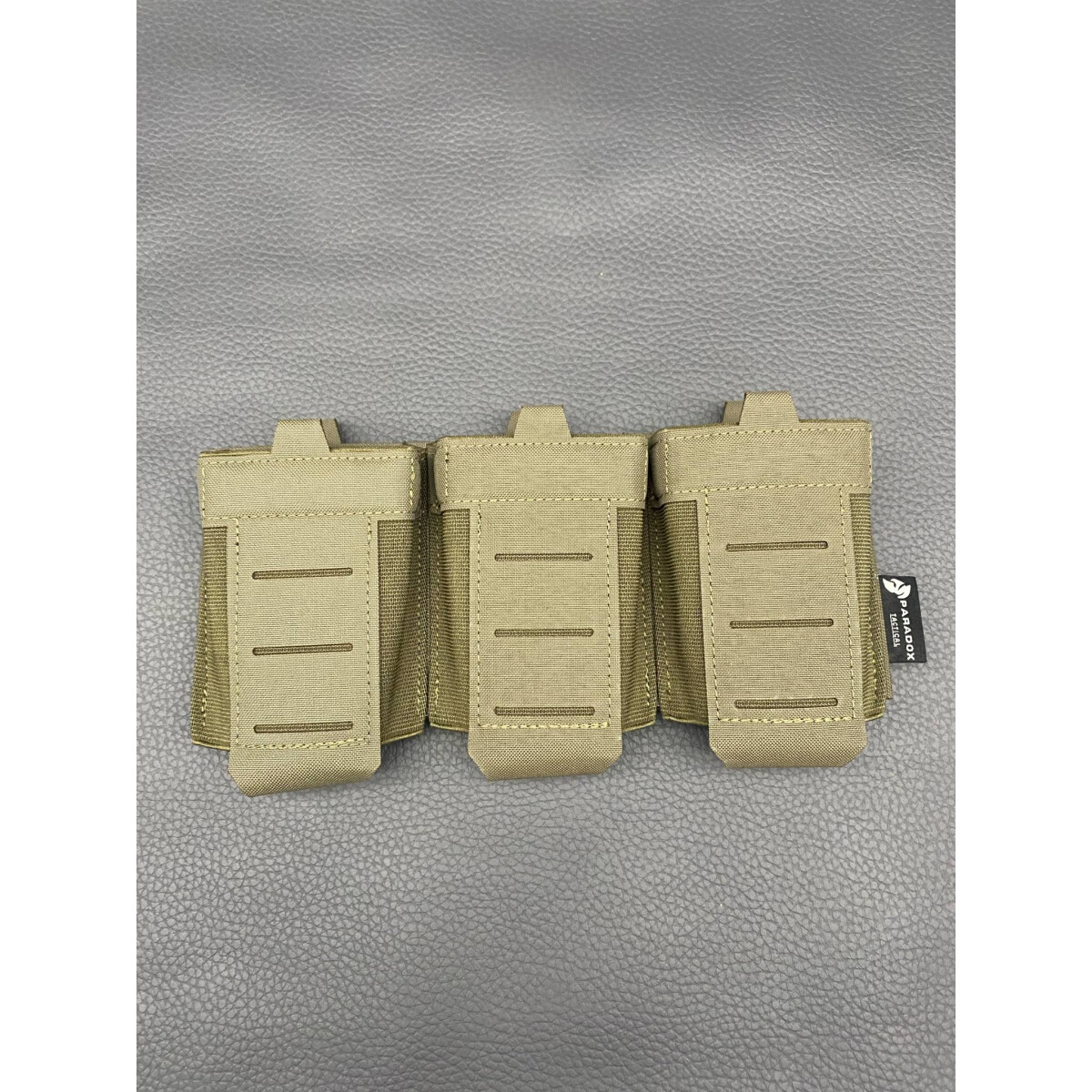 Paradox Tactical Triple M4 Fast Mag Pouch Ranger Green