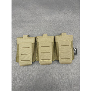 Paradox Tactical Triple M4 Fast Mag Pouch Ranger Green