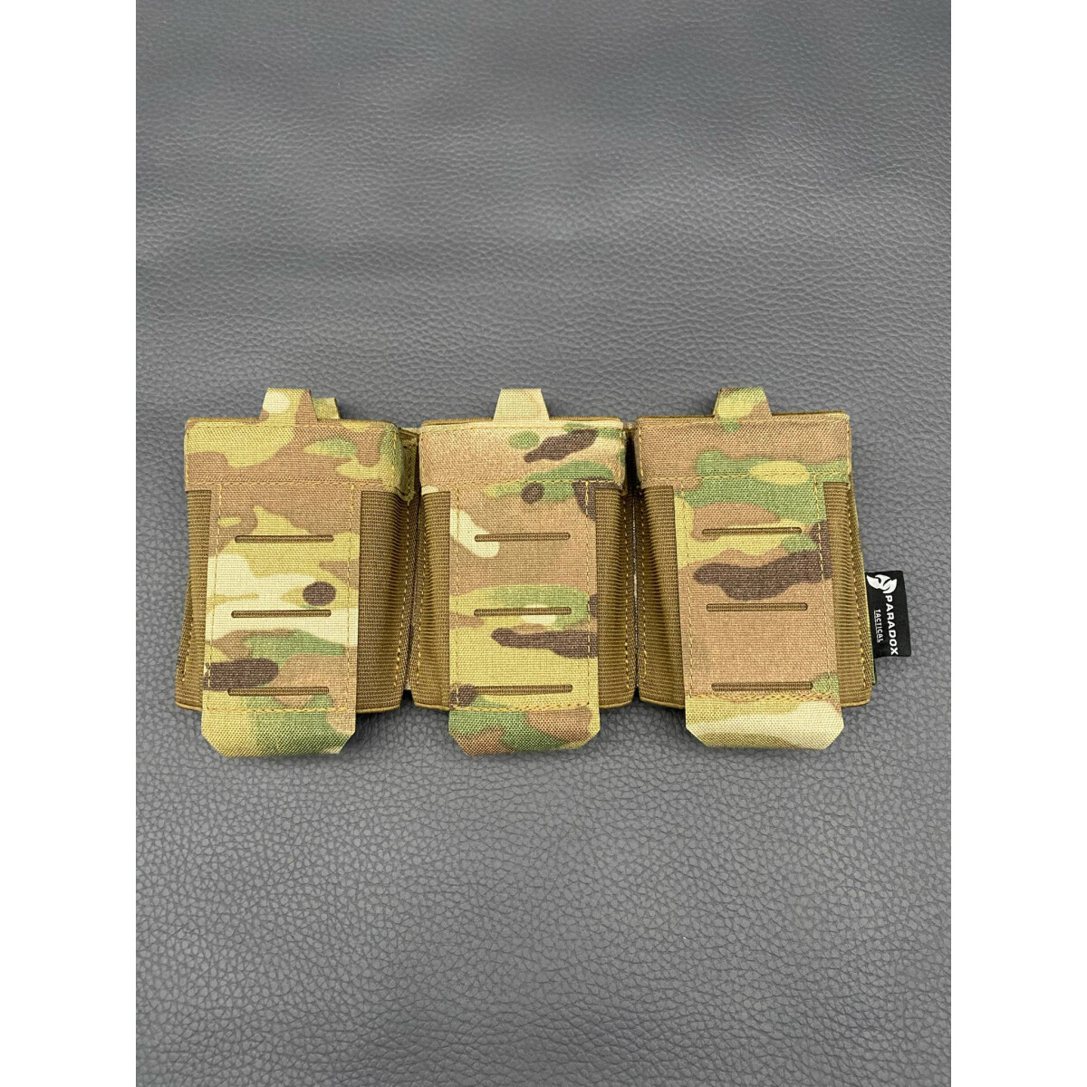 Paradox Tactical Triple M4 Fast Mag Pouch Multicam