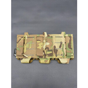 Paradox Tactical Triple M4 Fast Mag Pouch Multicam
