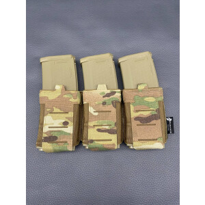 Paradox Tactical Triple M4 Fast Mag Pouch Multicam