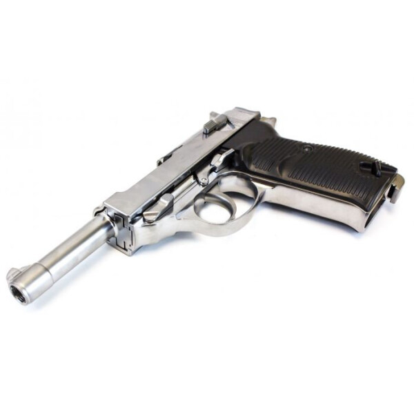 P38 Full Metal GBB Silver WE